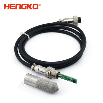 Transmisor de temperatura y humedad sinterizado Cable de cubierta protectora de acero inoxidable de acero inoxidable para sht1x